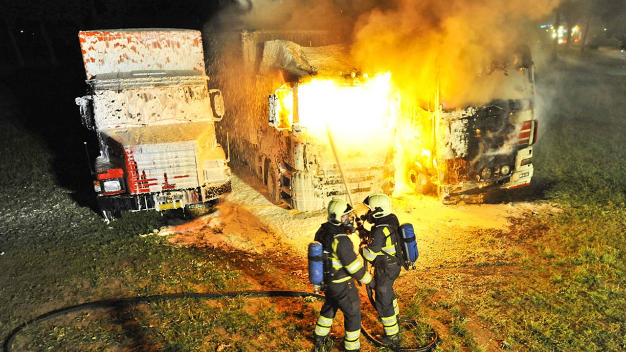 Brand in Eersel (foto: Rico Vogels/SQ Vision)