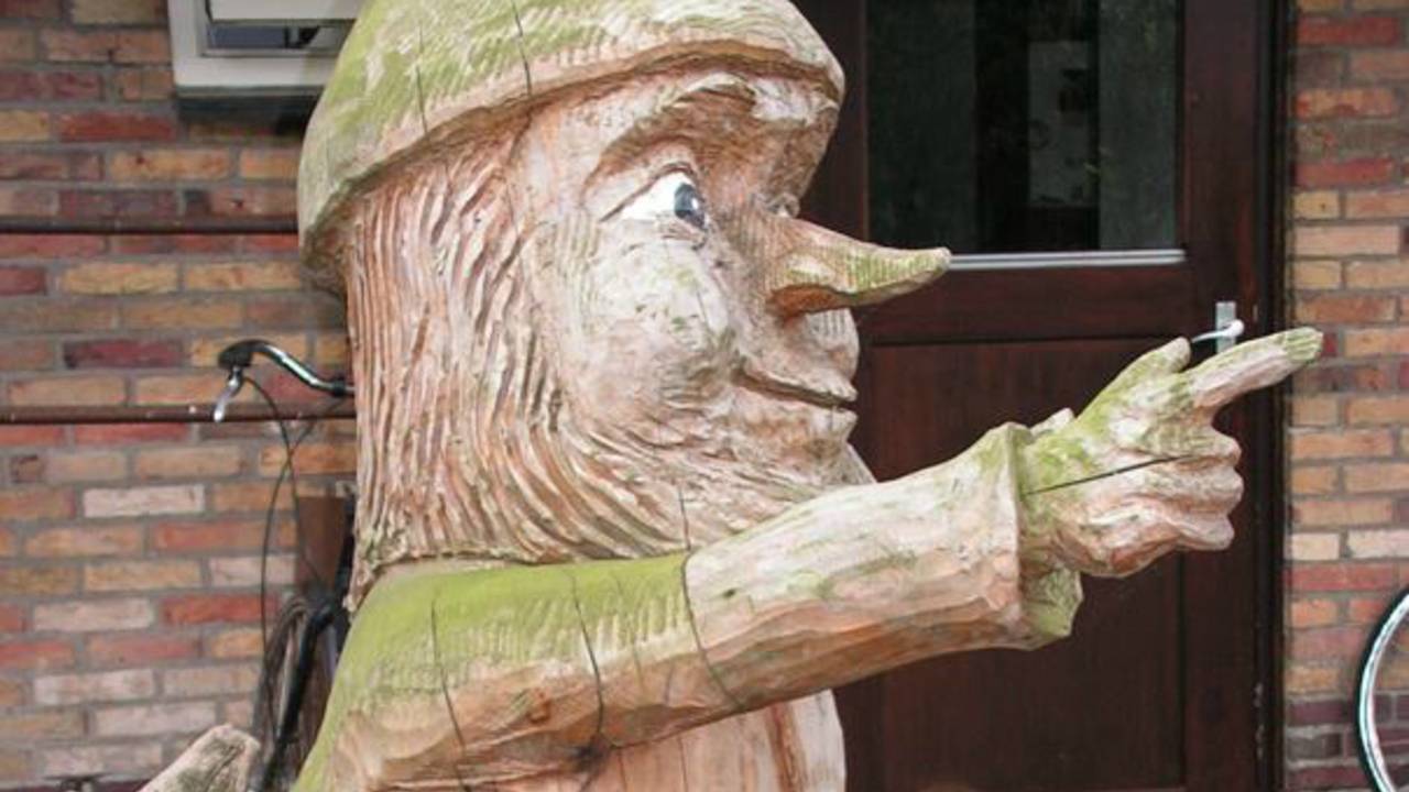 Marcel is groen uitgeslagen door de vermissing. (Foto: Facebook La Chouffe.)