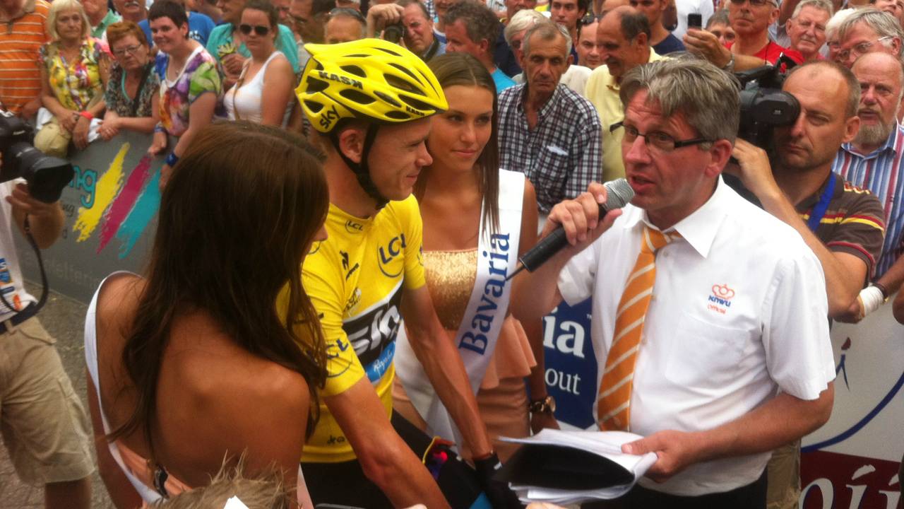 Chris Froome verscheen in 2013 nog aan de start in Stiphout (Foto: Job van der Zon)