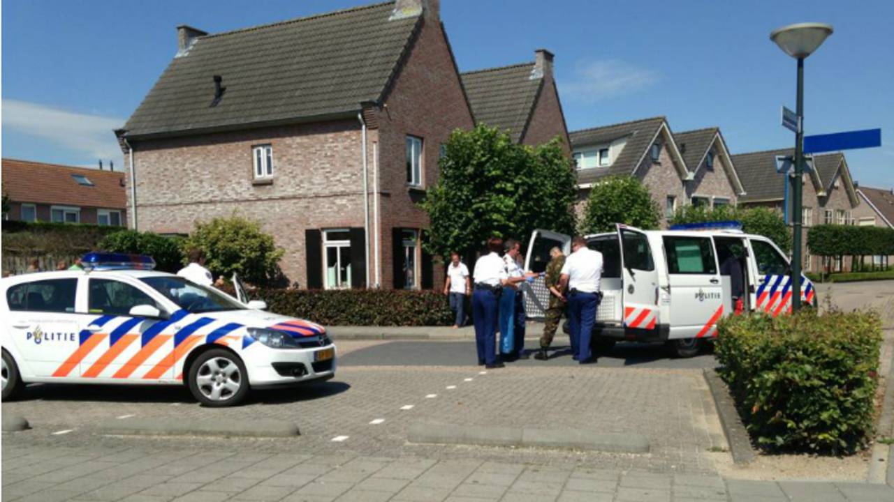 De arrestatie gebeurde met een hoop bombarie.