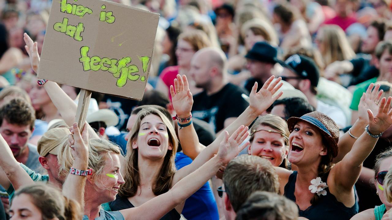 Geen Lowlandsfeestje in Brabant (foto: ANP)