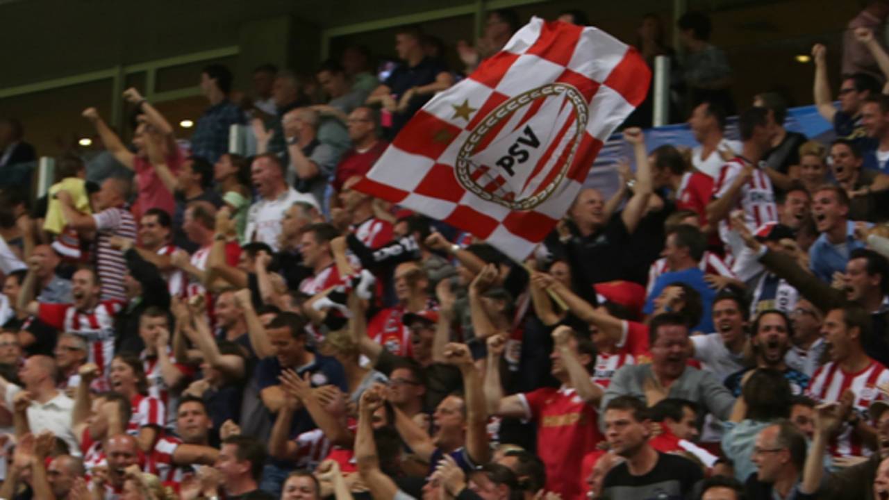PSV-supporters (Archieffoto)