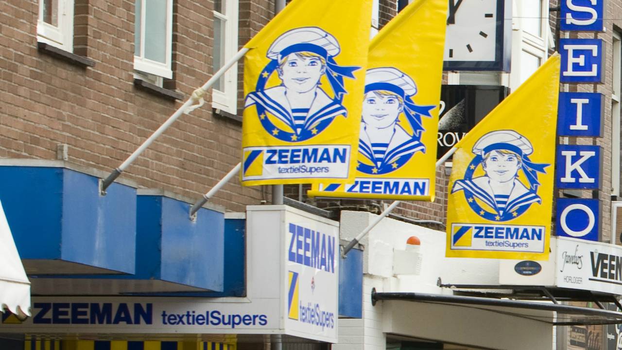 Zeeman tas geel outlet