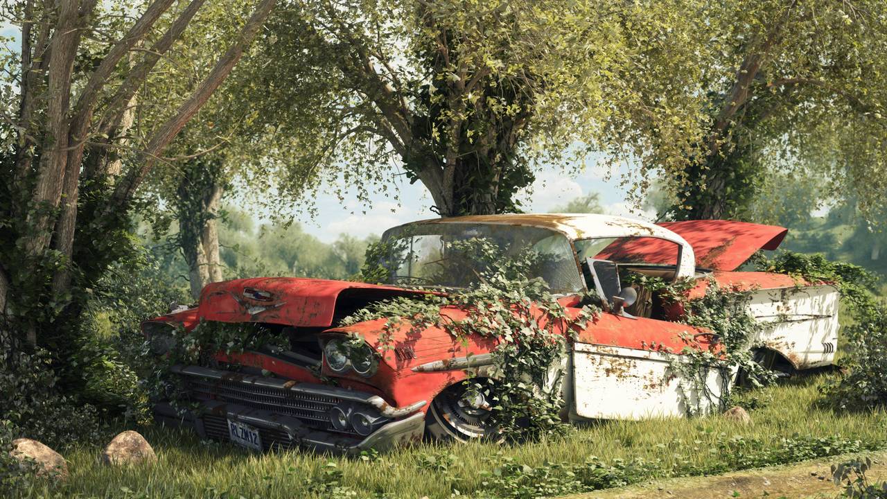 Abandoned Bel Air. (Beeld: Jochem Aarts)