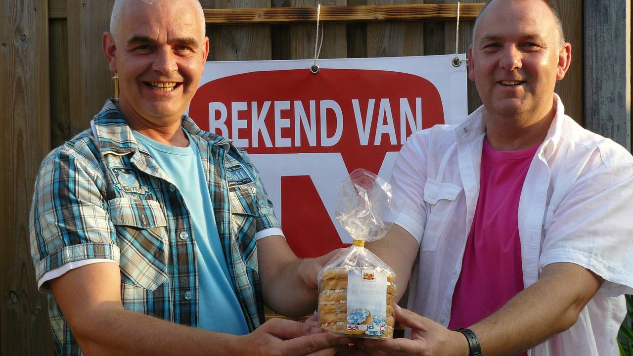 Frans en John van Gestel met hun Schuitjes.