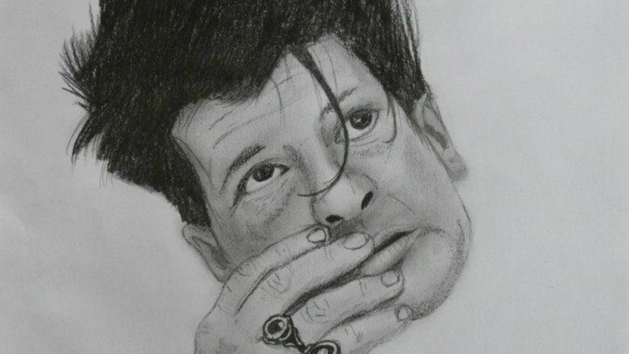 Jasper tekent al van jongs af aan (Foto: Jasper Rosman)