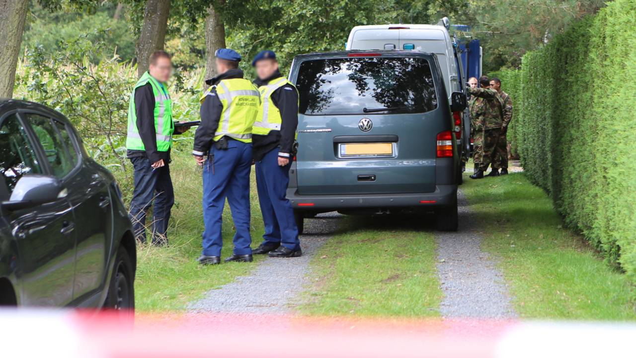 Onderzoek in Hoogerheide in 2013. (Foto: Remco de Ruijter Fotografie)