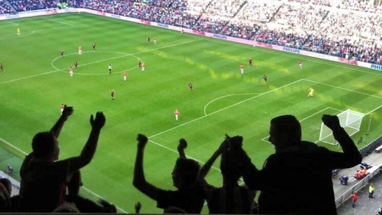 Het stadion waar Nikolai Laursen binnenkort misschien speelt