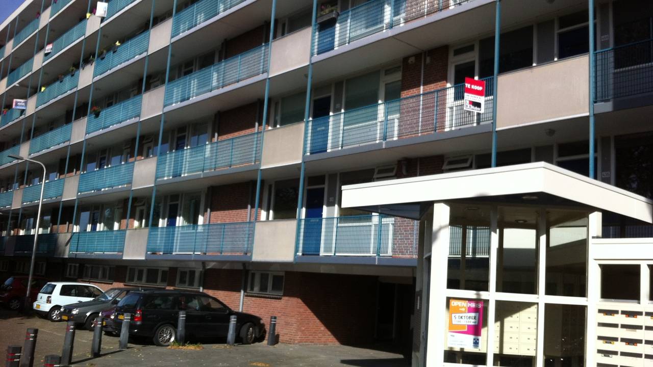 Identieke flat aan Cobbenhagenlaan Tilburg is vorig jaar al gerepareerd