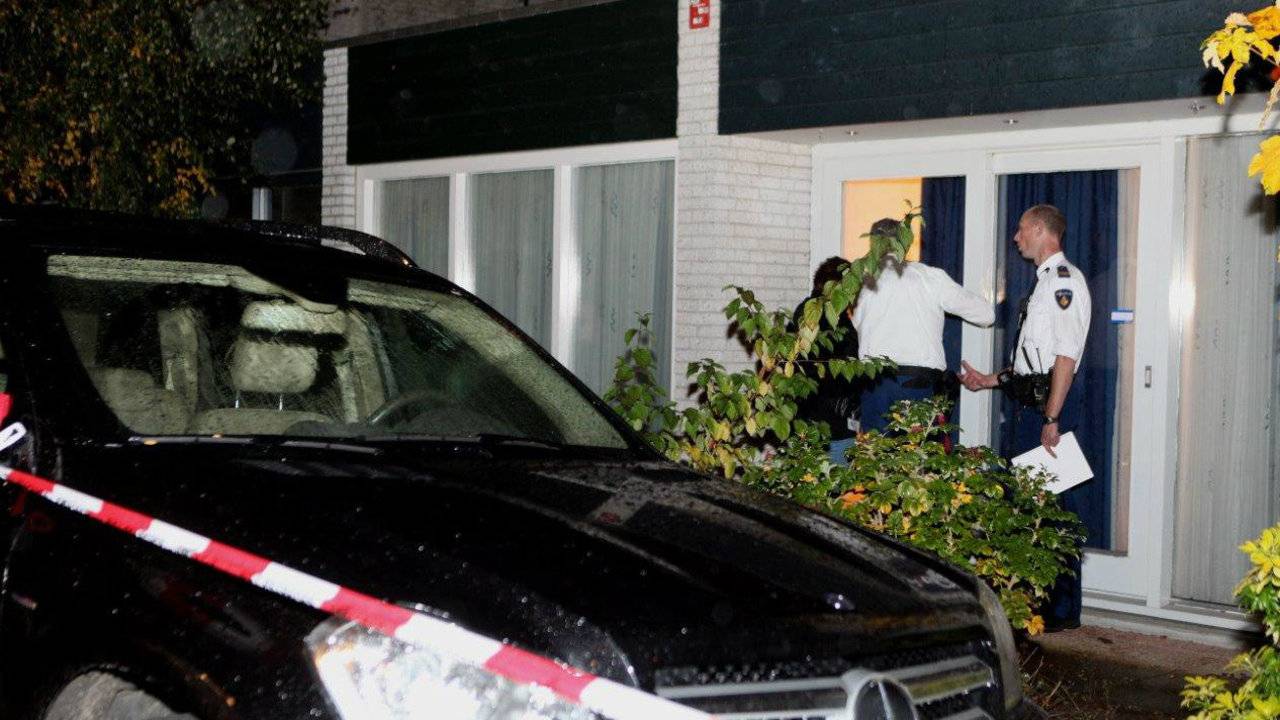 Het overvallen huis in Den Bosch in oktober (Foto: Bart Meesters)