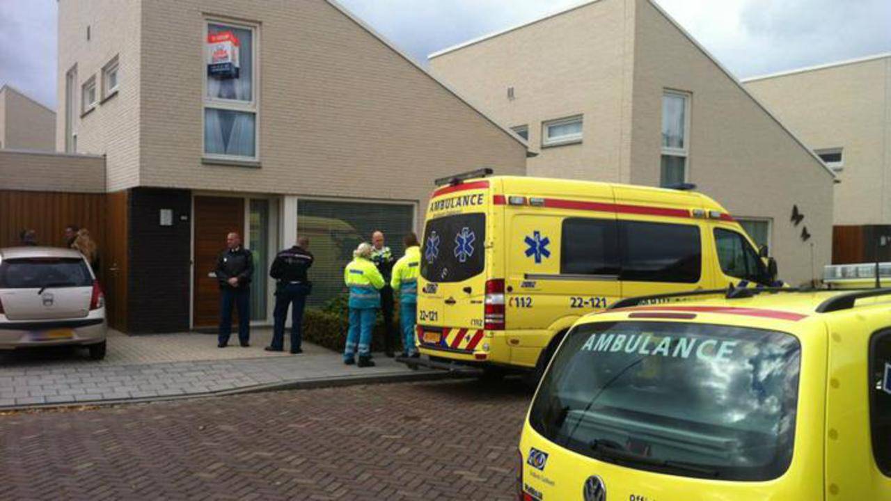 De dode vrouw is gevonden in een huis in Veldhoven (foto: Hans van Hamersveld/SQ Vision)