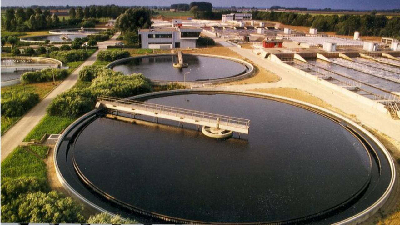 Rioolwaterzuivering Ooijen (foto: Waterschap Aa en Maas )