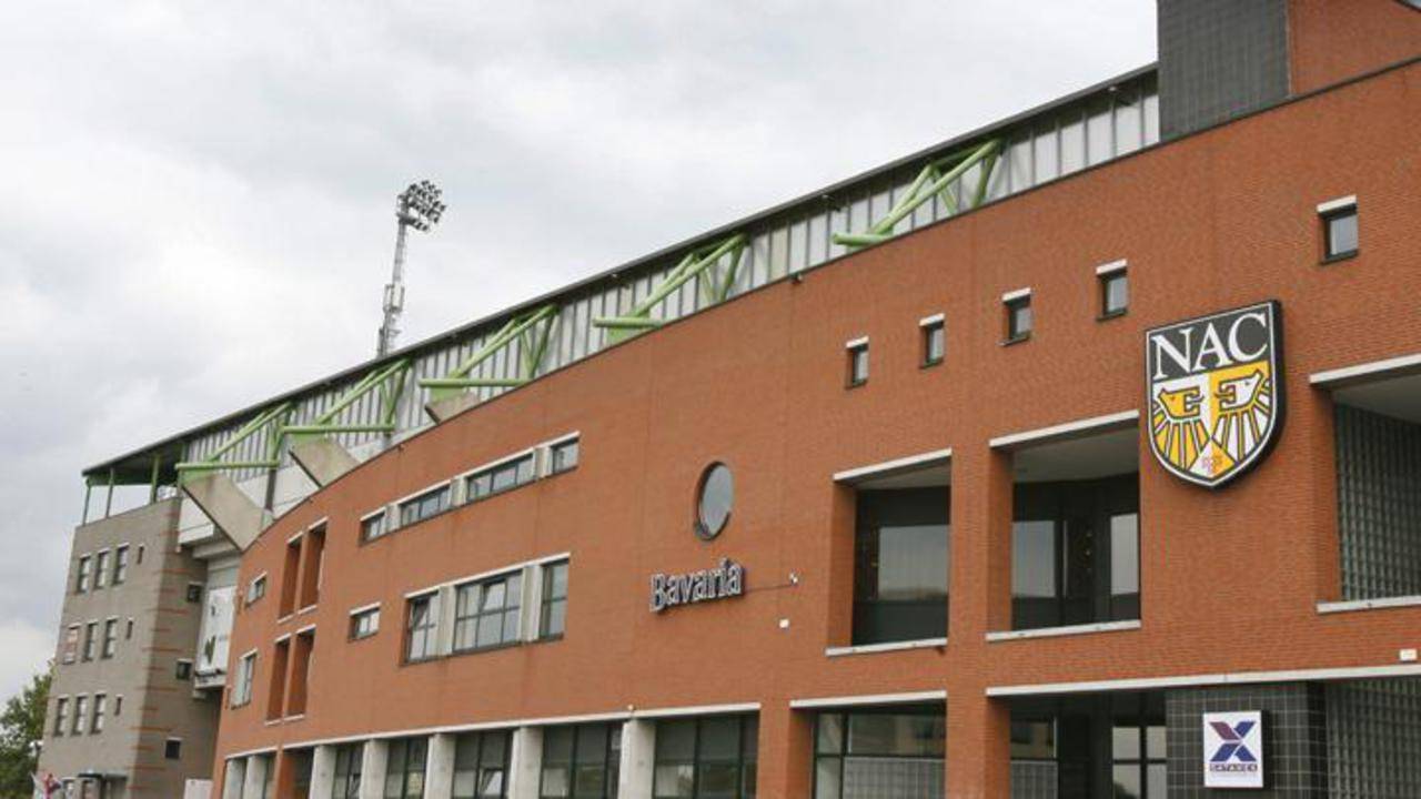 Het NAC-stadion.