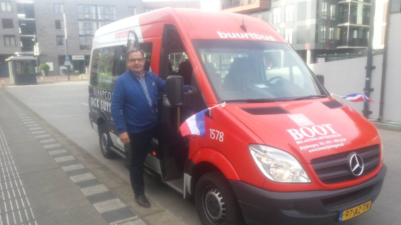 De bus vertrok op 9 december vorig jaar voor het eerst