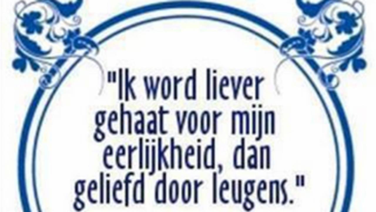 Tegeltjeswijsheid nieuwe slogan van Smolders