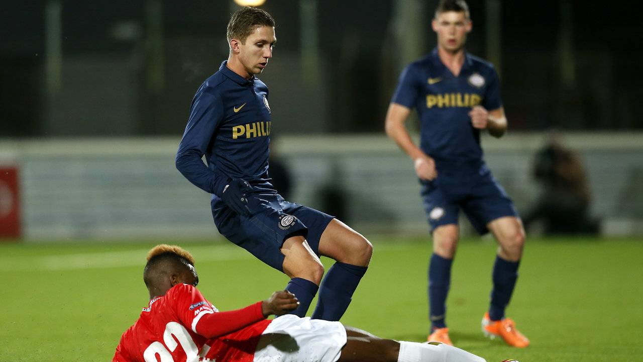 Peter van Ooijen scoorde vrijdagavond tegen FC Oss (Foto: VI Images)