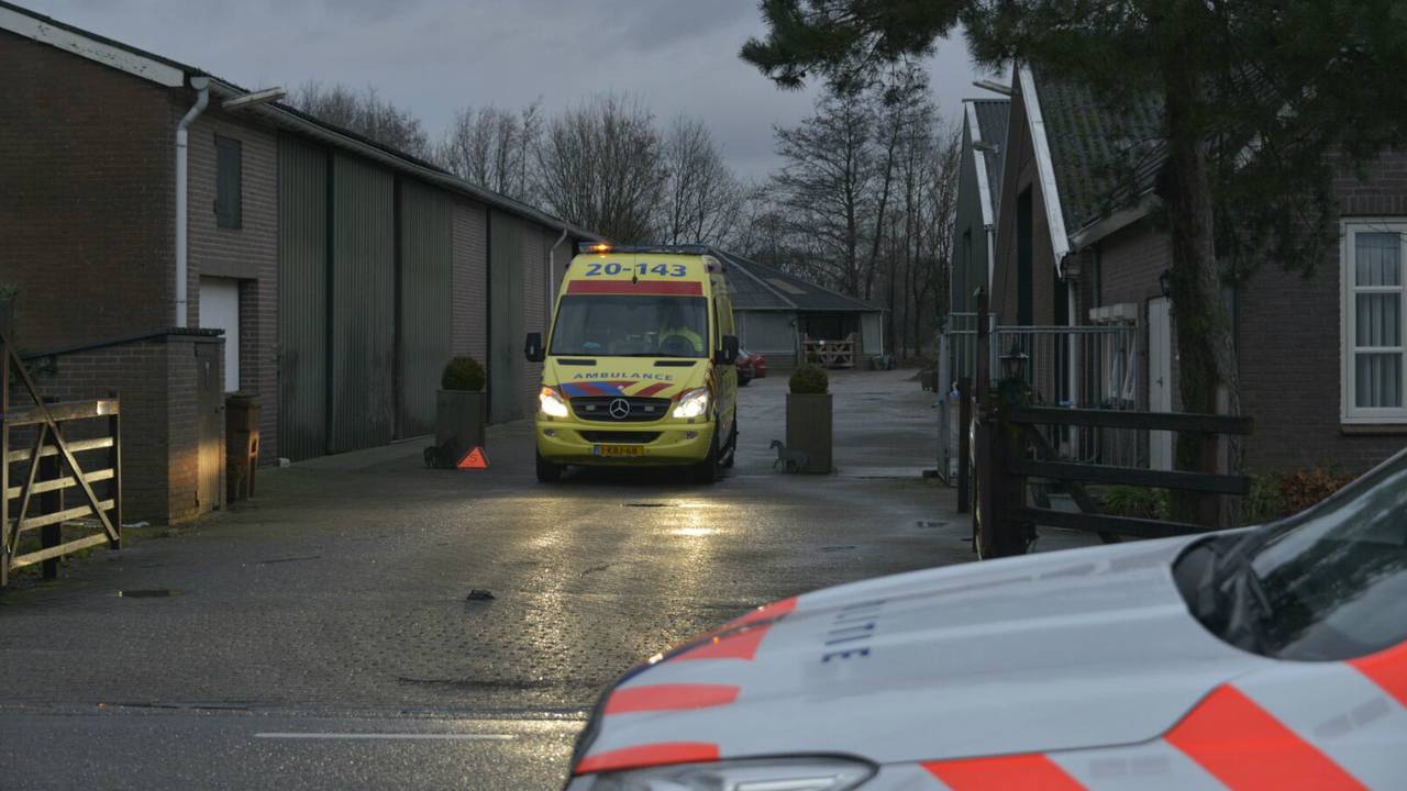 Meisje gewond na val van paard (foto: Jules Vorselaars/JV Media)