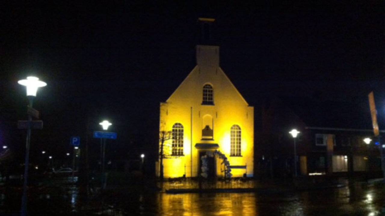 Het witte kerkje in Terheijden
