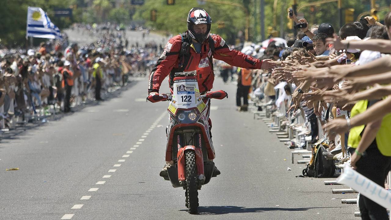 Eric Palante tijdens Dakar 2011: 'Gepassioneerd door Dakar'