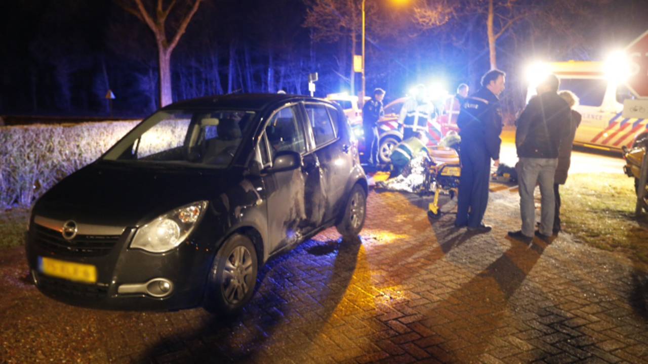 Aanrijding in Middelbeers (foto: SQ Vision Mediaprodukties)