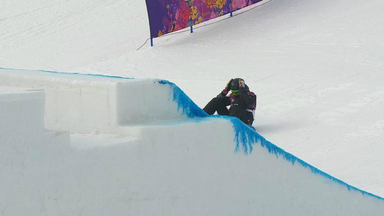 Cheryl Maas baalt (beeld: NOS)