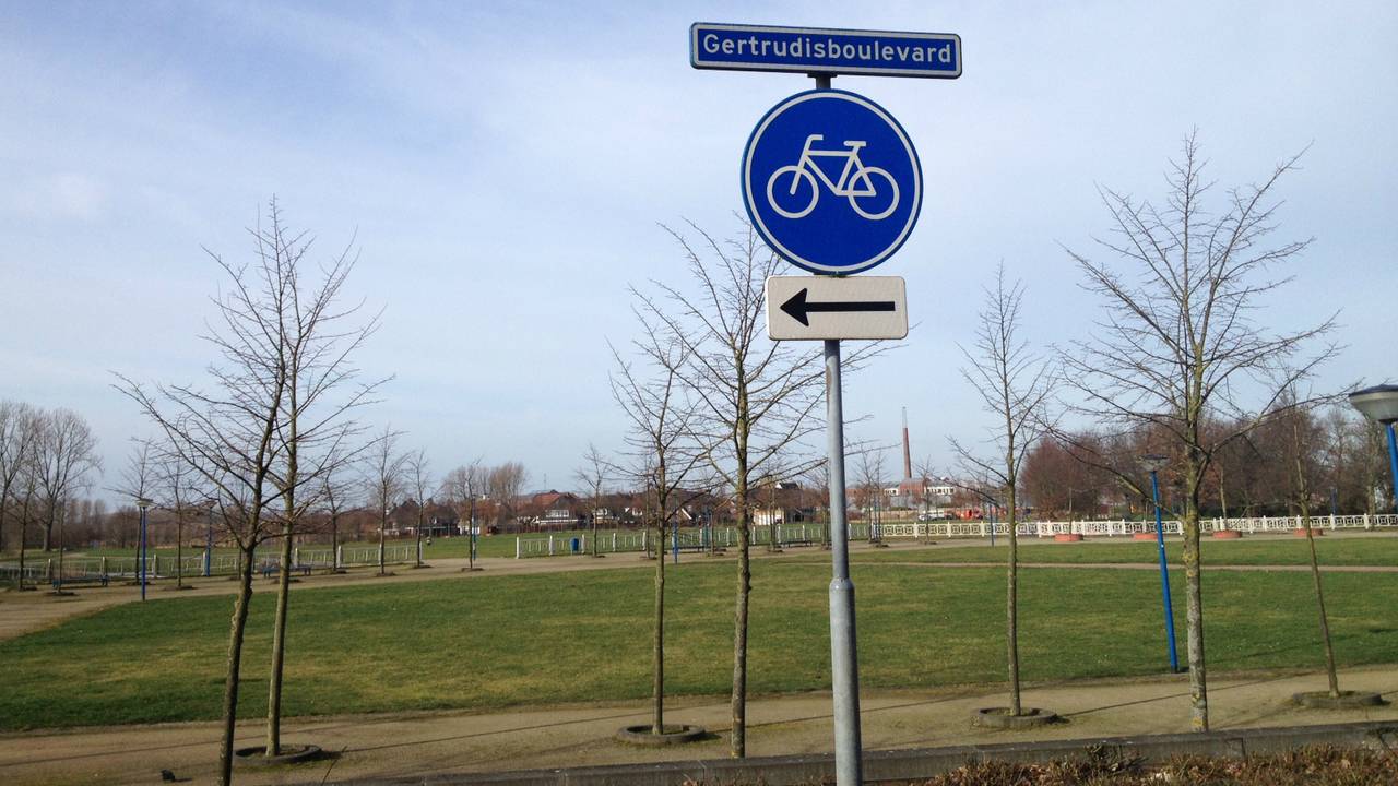 Het park in Bergen op Zoom