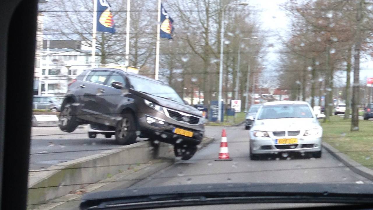 Oeps... (foto: Martijn de Bie)