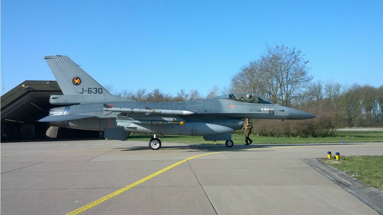 Een F-16 (Archieffoto)