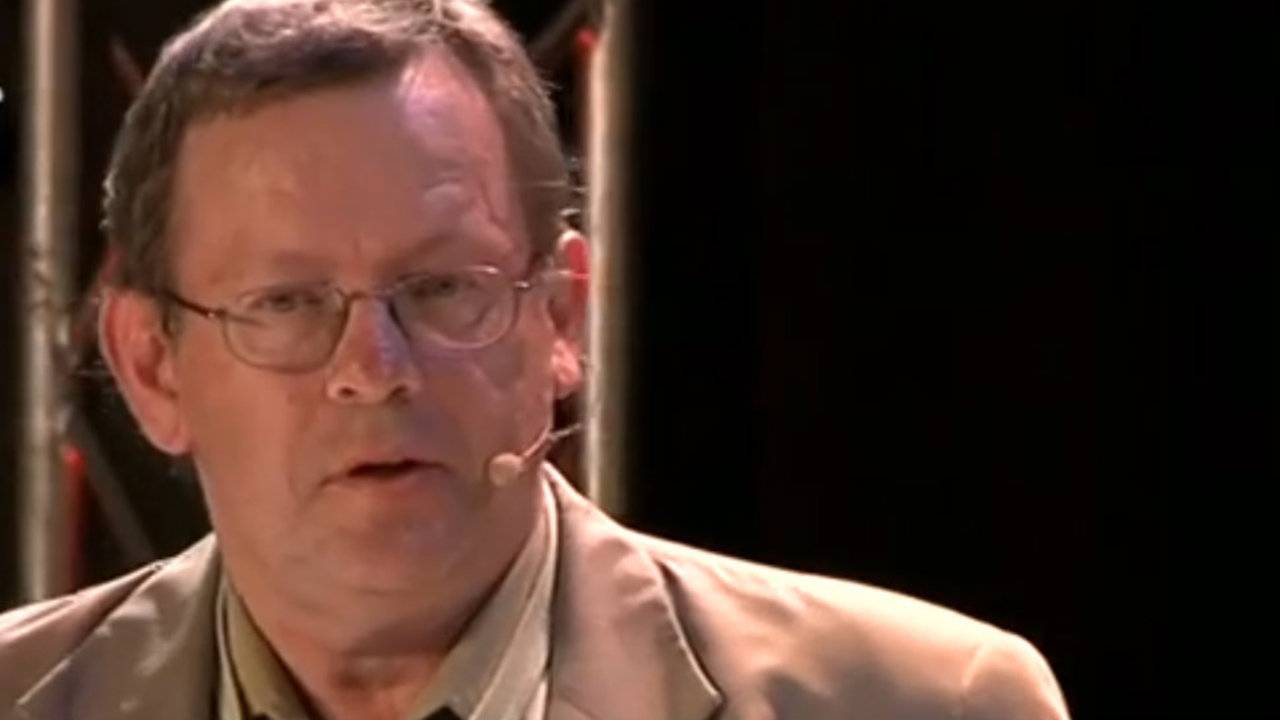 Josef van Kessel tijdens het Studio 040-debat (Foto: Studio040)