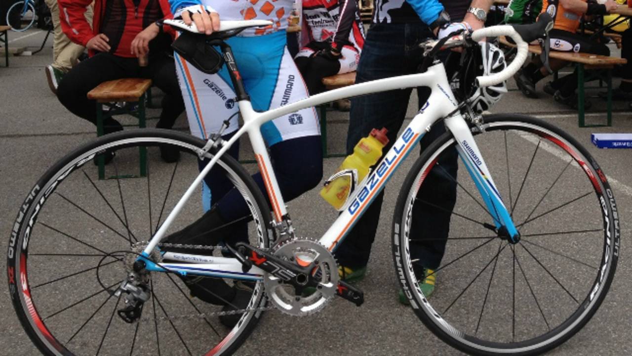 De gestolen fietsen zien er hetzelfde uit als deze.