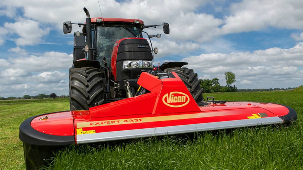 De trommelmaaimachine van VanBerlo