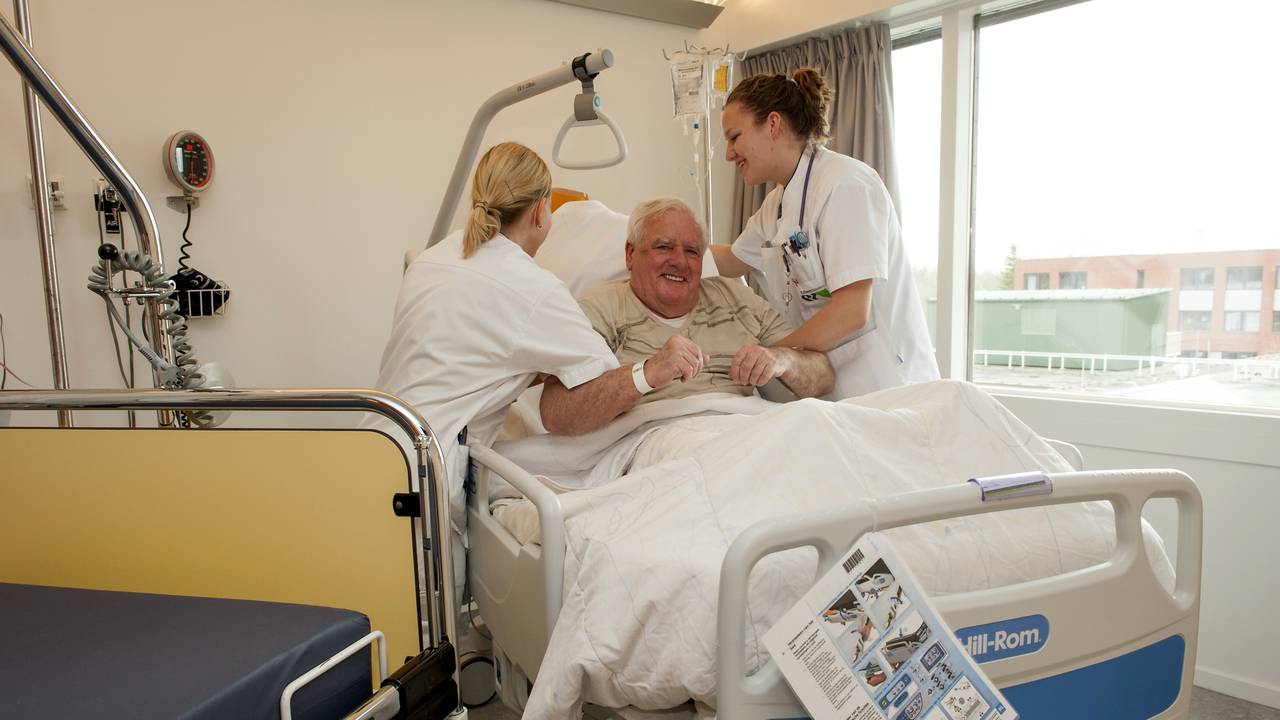 Een van de eerste nieuwe bedden in Tilburg