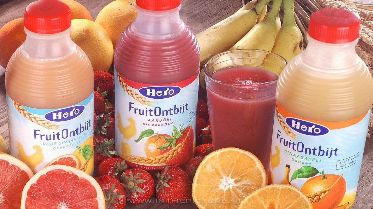 Fruitdranken worden gemaakt in Breda
