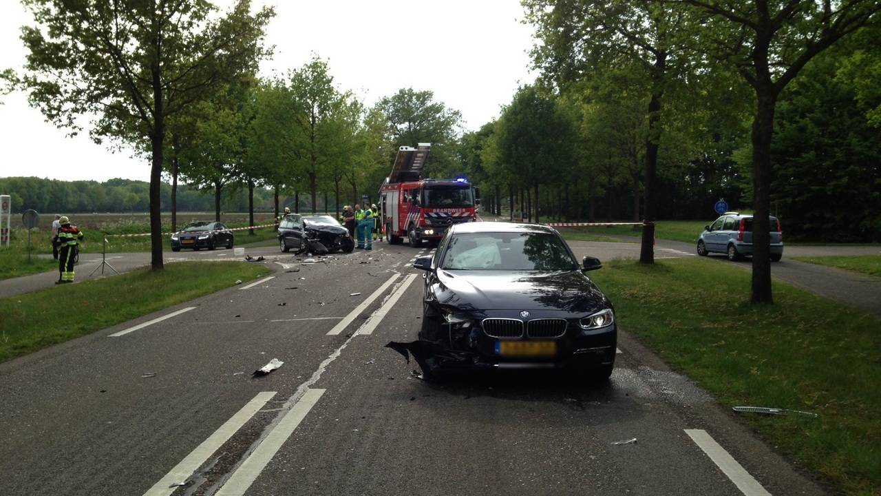 Ongeluk in Reek (Foto: Marco van den Broek)