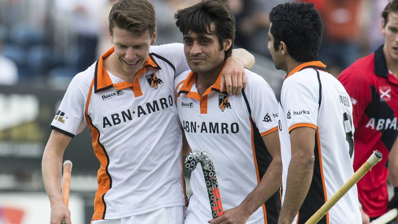 Jelle Galema (links) met Oranje naar Argentinië