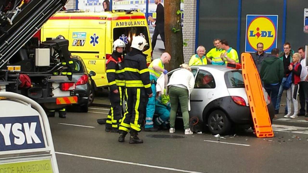 Ongeval op Bosscheweg. (foto: JV Media)