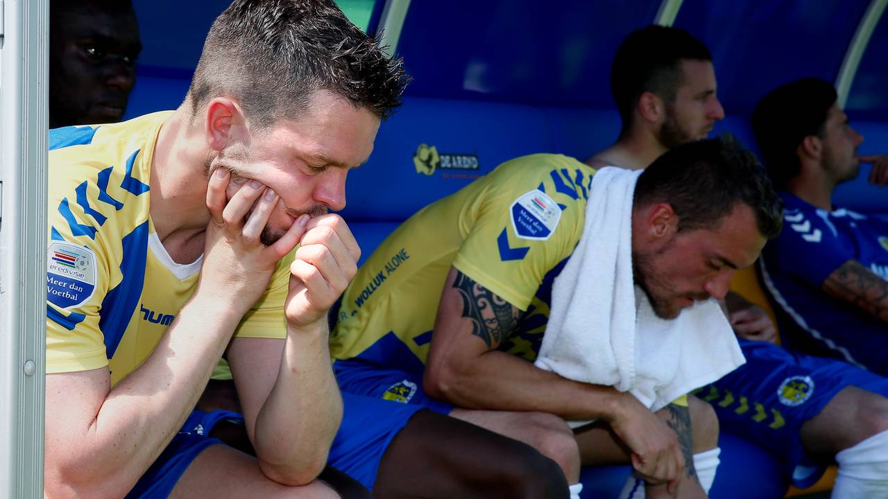 Sander Duits net na de degradatie van RKC (Foto: Pics United)