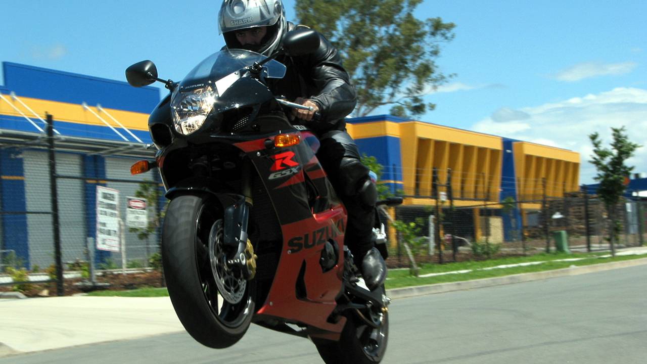 Wheelie (archieffoto)