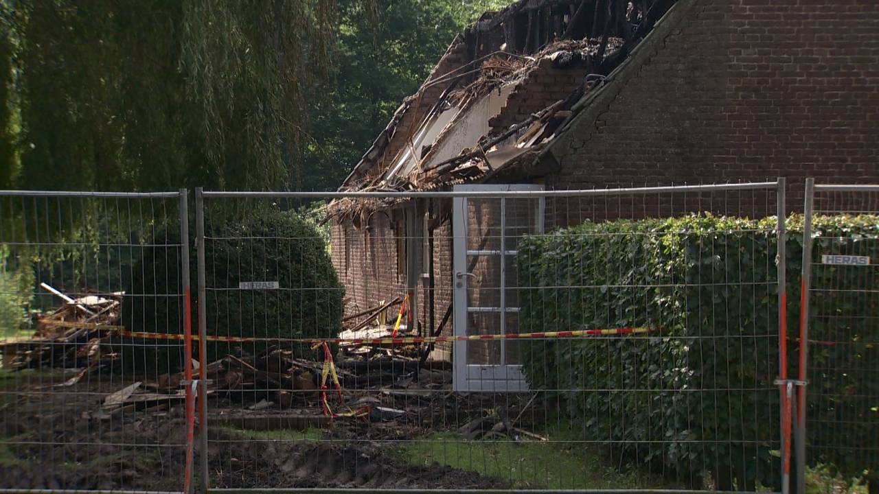 Dit is wat er over is van Bed& Breakfast 'Vrijdom'