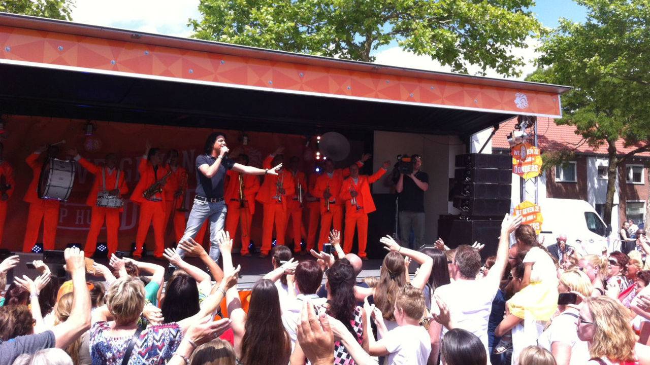 Zingen is Roy Donders' grootste passie.