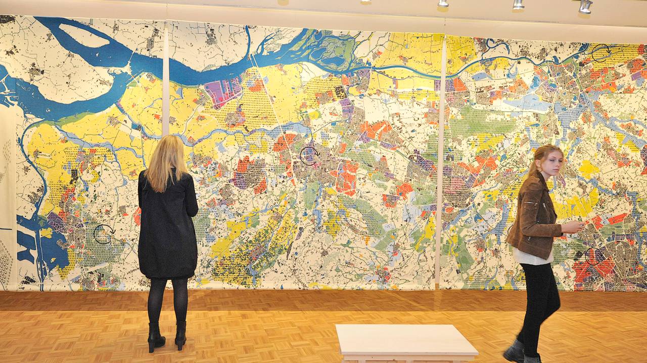 Het tapijt van Textiel Museum in Tilburg