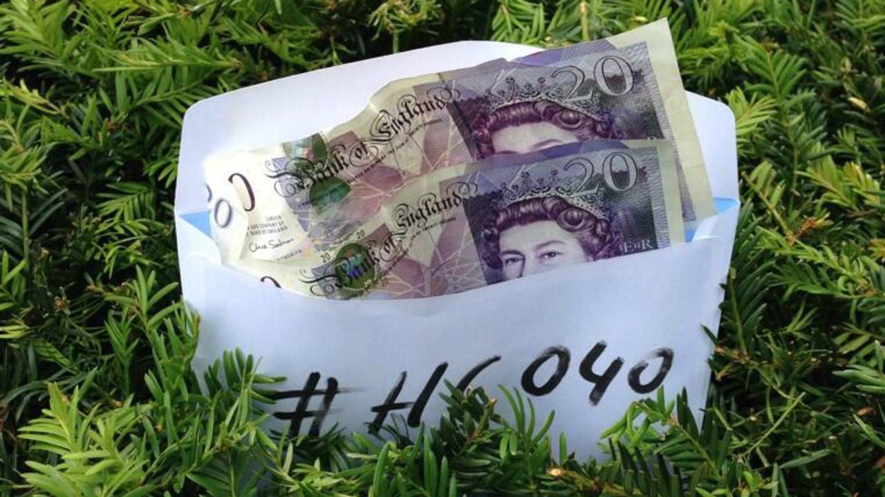 Britse ponden lagen bij de Leenderweg. (Foto: Twitter/@Adje_in_oranje)