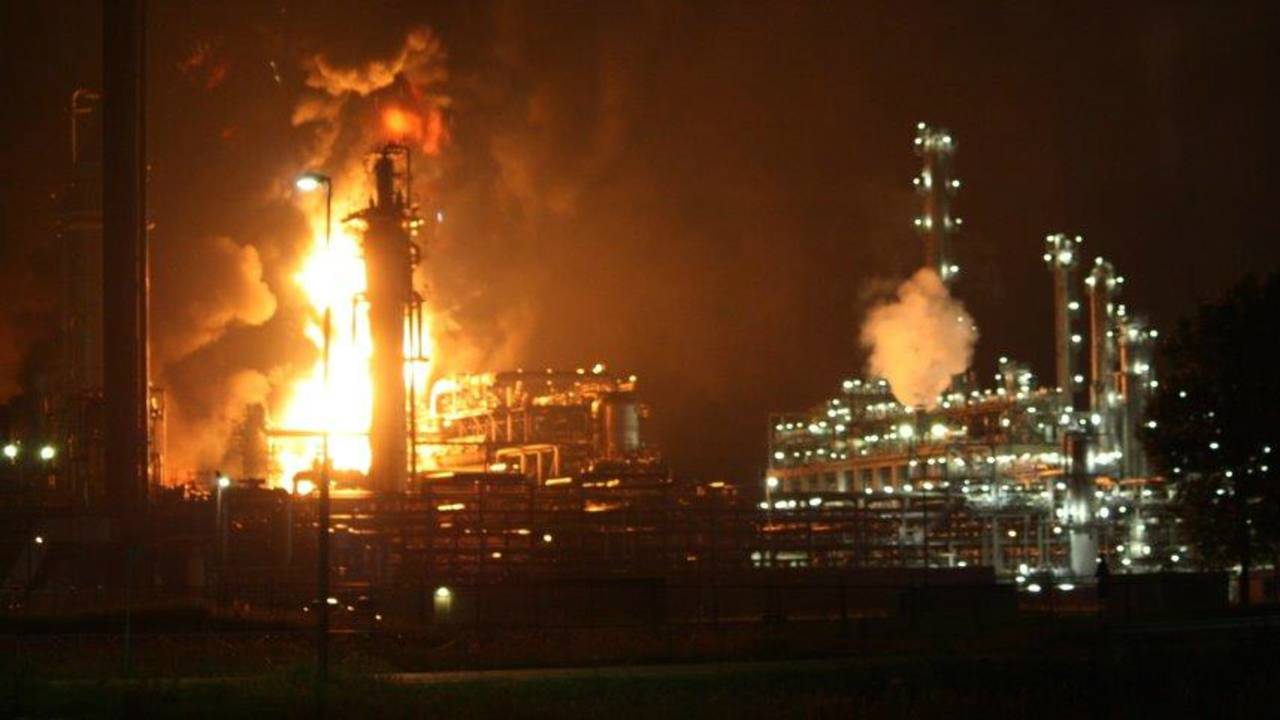 Het is niet duidelijk welke stoffen vrijkwamen