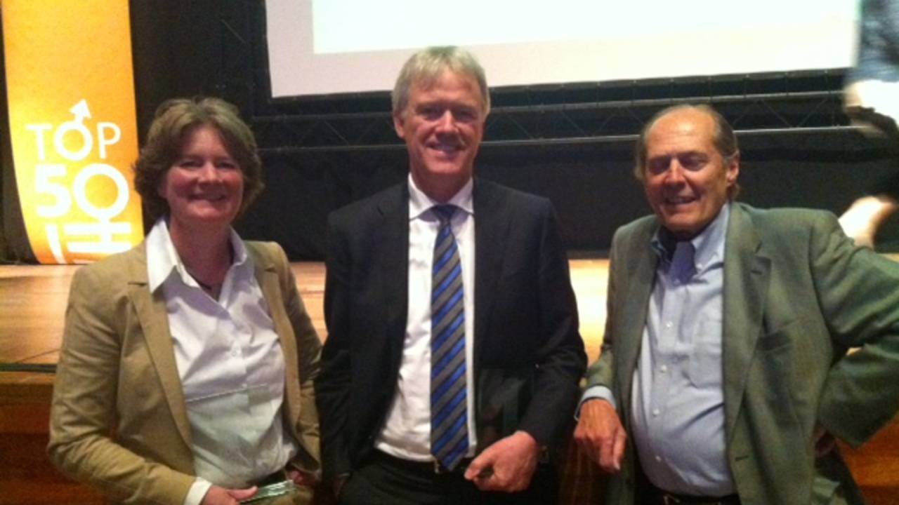 De trotse winnaars van de FRITS-verkiezing