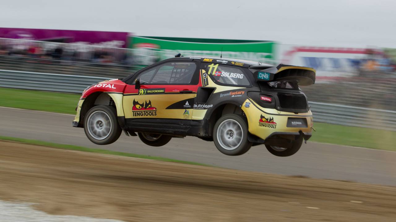 Swaanen nyter verdensmesterskapet i Rally Cross: «Jeg er veldig imponert»