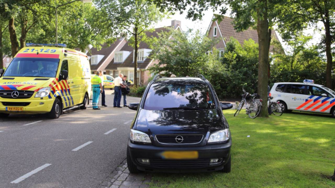 Fietsster gewond naar ziekenhuis (foto: AS Media)