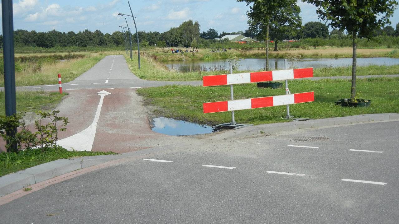 Gemeente Bladel plaatst schrikhek