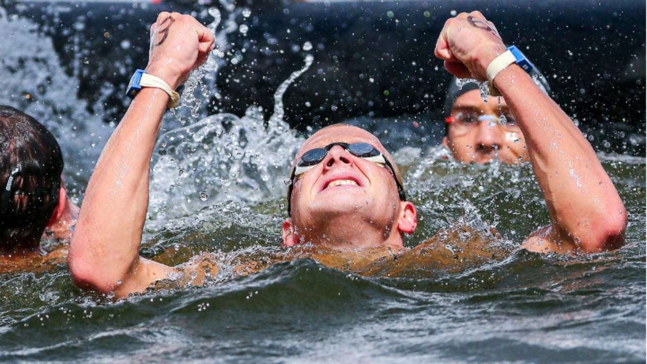 Ferry Weertman werd eerder al Europees kampioen op 10 km open water (Foto: ANP)