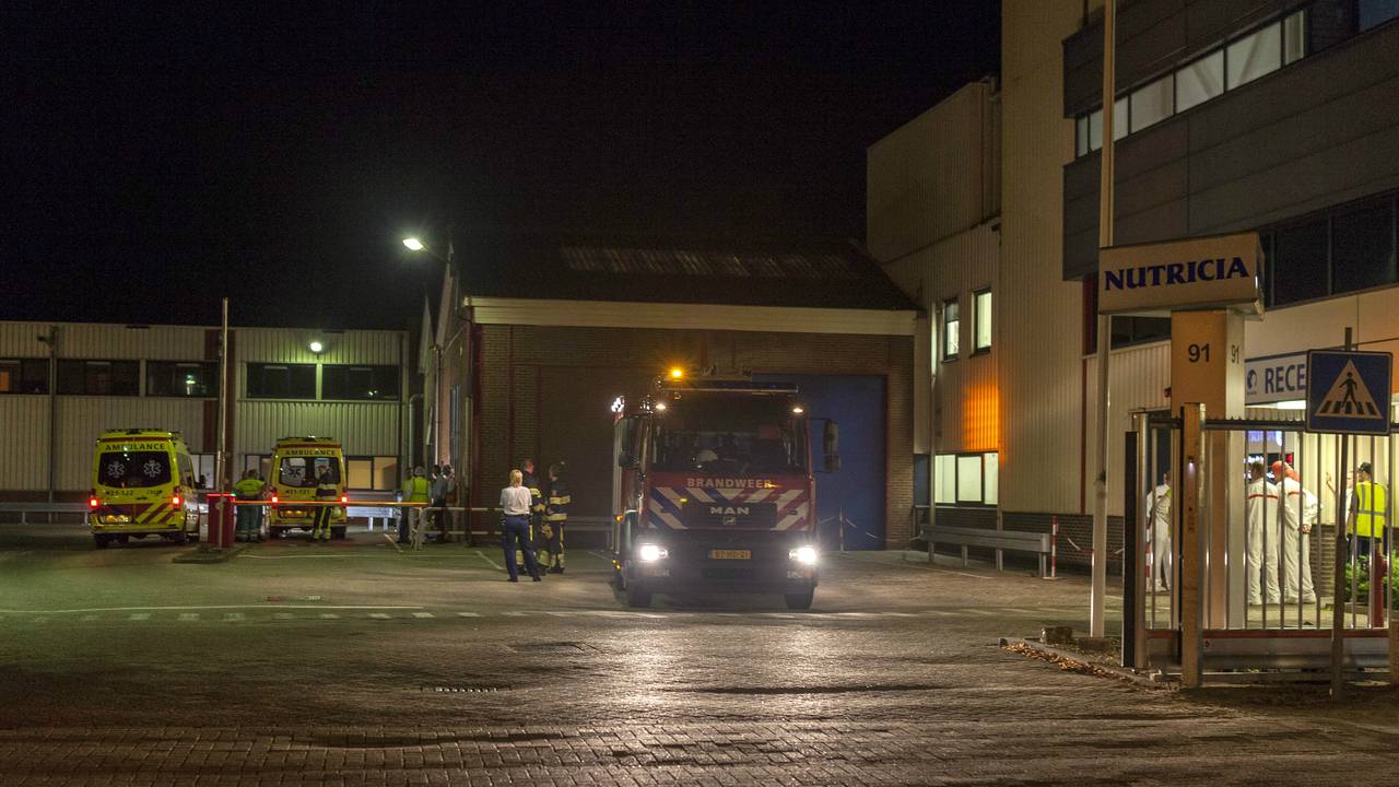 Een persoon is naar het ziekenhuis gebracht (foto: Saskia Kusters / SK-Media)