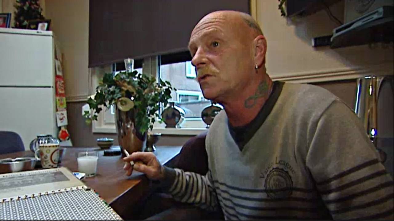 Joop Meulenberg trommelde zijn ellebogen kapot